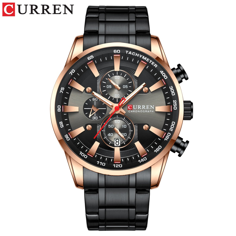 CURREN Men's Luxury Sport Chronograph Wristwatches