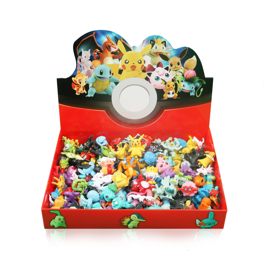 144pc Pokemon Action Figure Gift Box Set