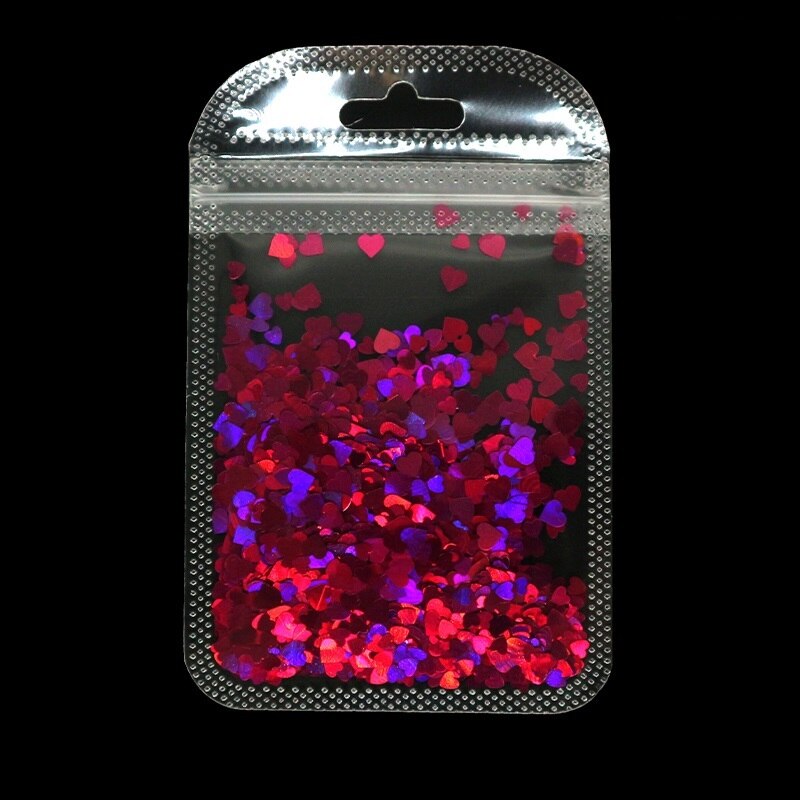 2G Holographic Sweet Love Nail Art Sequins