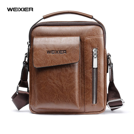 WEIXIER Faux Leather Crossbody Shoulder Bag