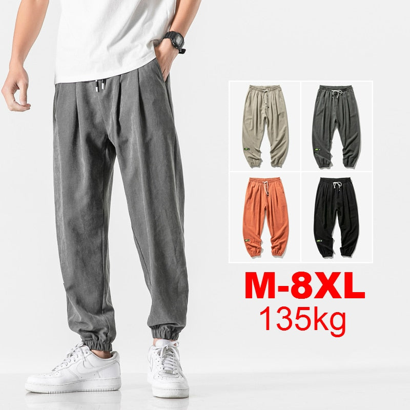 Big Men's Casual Harem Style Sweatpants