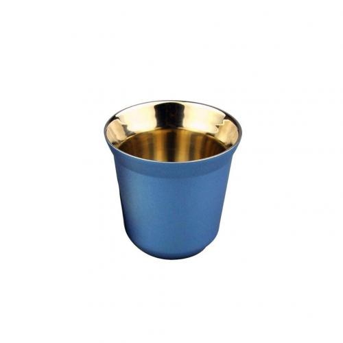 80ml Double Wall Stainless Steel Espresso Cups