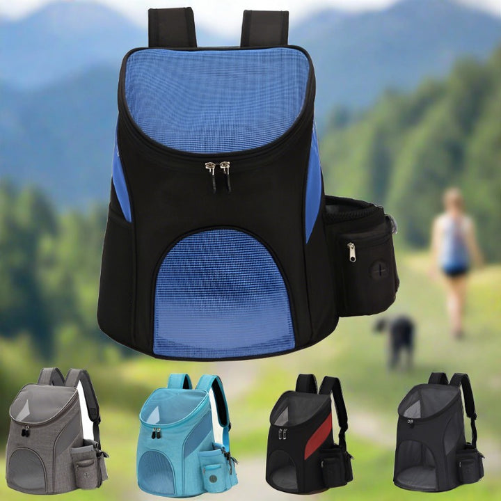 Foldable Mesh Pet Carrier Backpack