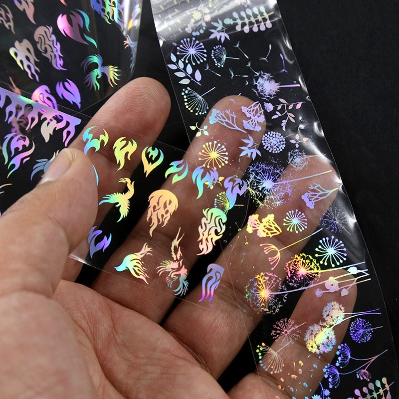 Holographic Nail Art Decals