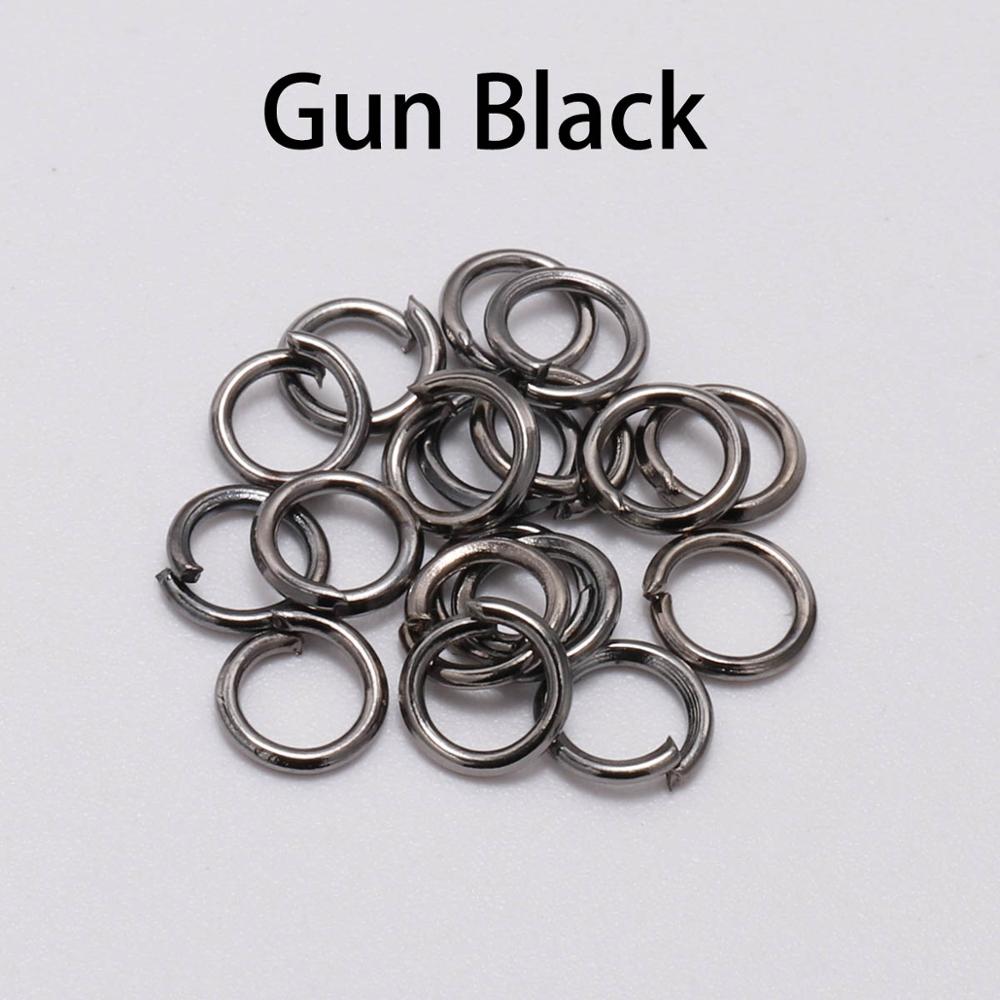 50-200pcs/Bag - Split Ring Connectors For Jewelry Making
