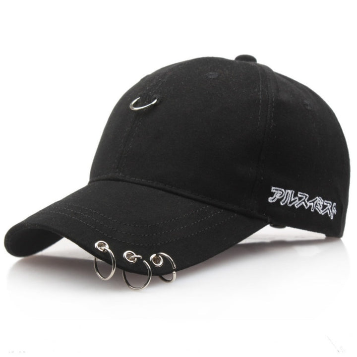 new Baseball Cap with Rings Jimin Hat Suga LIVE THE WINGS TOUR Kpop Cotton Cap Lron Ring Snapback Hats Garros