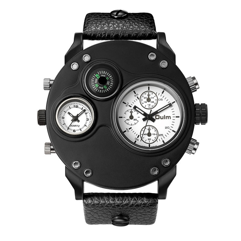 OULM Unique Luxury Sport Men's Quartz Wristwatch