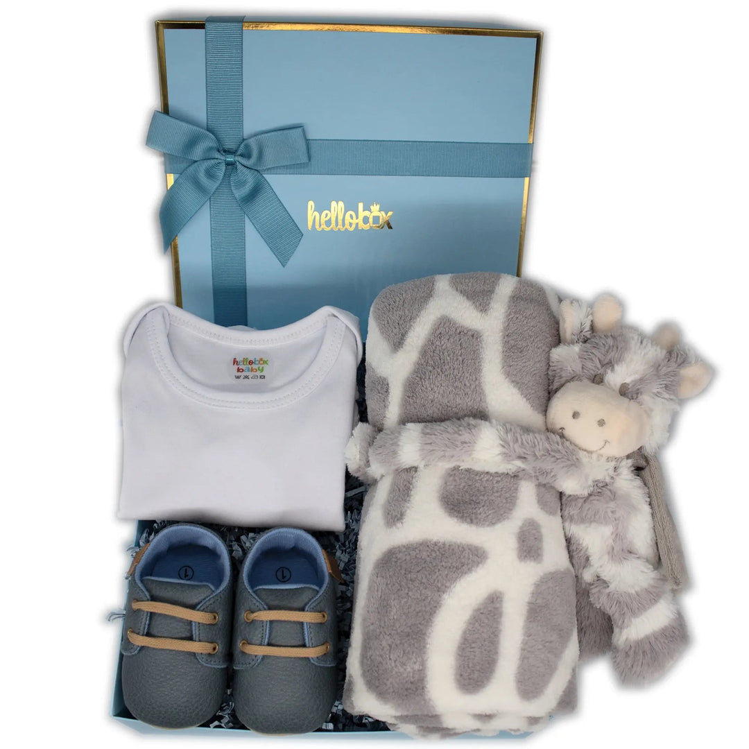 HelloBox! 4pc Infant Gift Set (Blue)