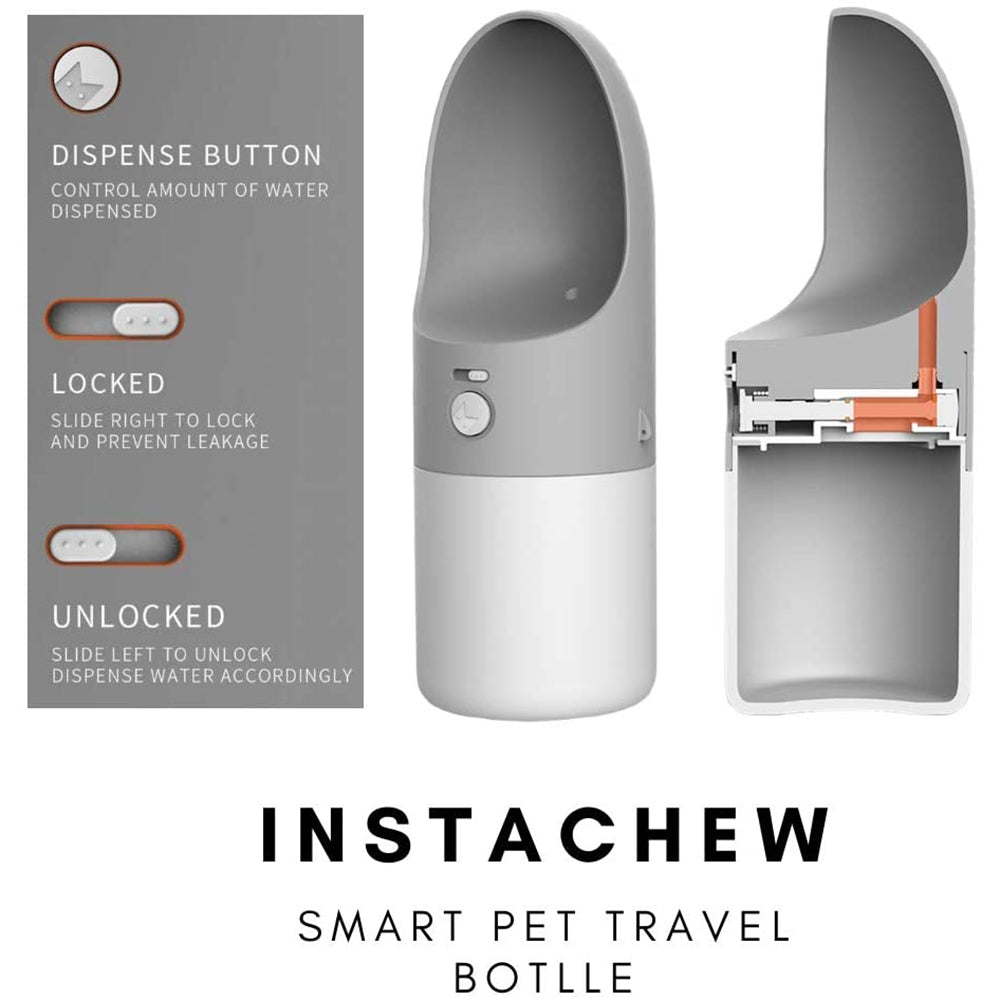 Instachew Rover Pet Travel Bottle, Dog water bottle-6