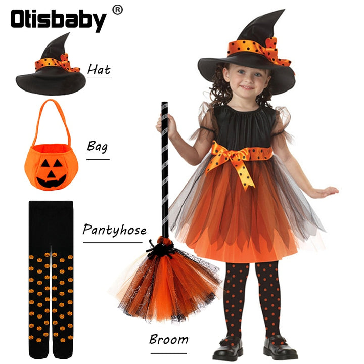 OTISBABY Halloween CosPlay Witch Costume Sets & Accessories