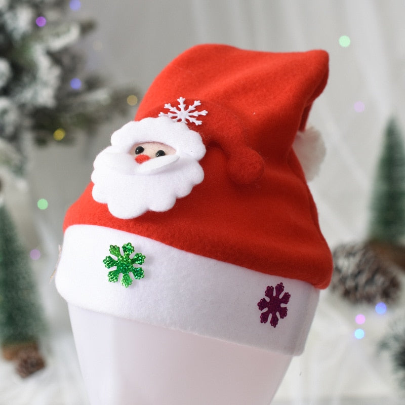 LED Light-Up Christmas Novelty Hats