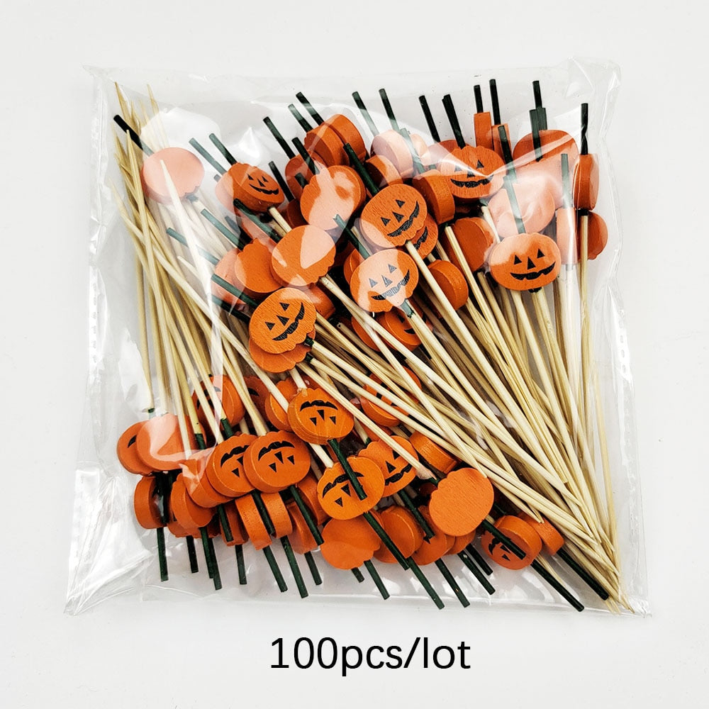 100pc Bag - Disposable Bamboo Skewers