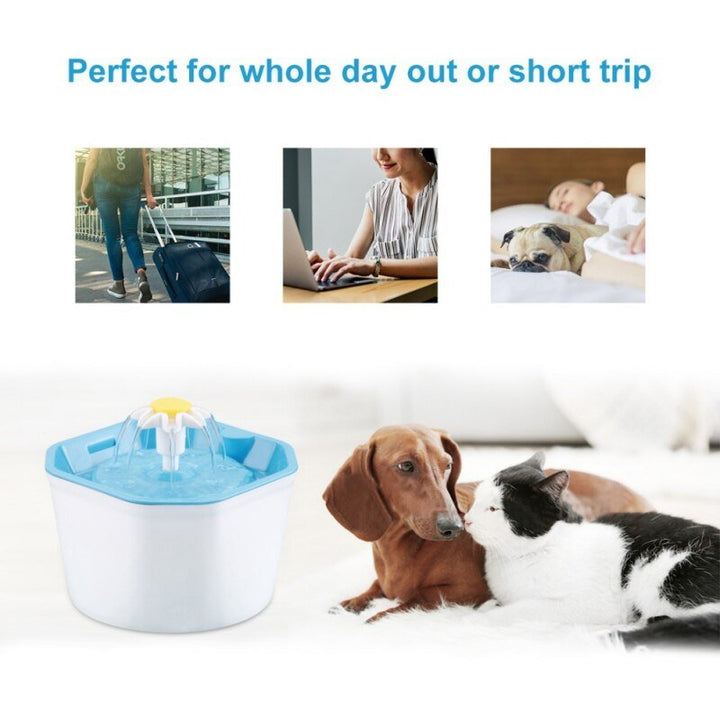 Automatic Pet Cat Water Fountain Dispenser USB 2L Ultra Quiet Dog Drinking Bowl Drinker Feeder Bowl Pet Drinking Feeder-6