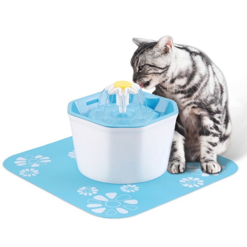 Automatic Pet Cat Water Fountain Dispenser USB 2L Ultra Quiet Dog Drinking Bowl Drinker Feeder Bowl Pet Drinking Feeder-0