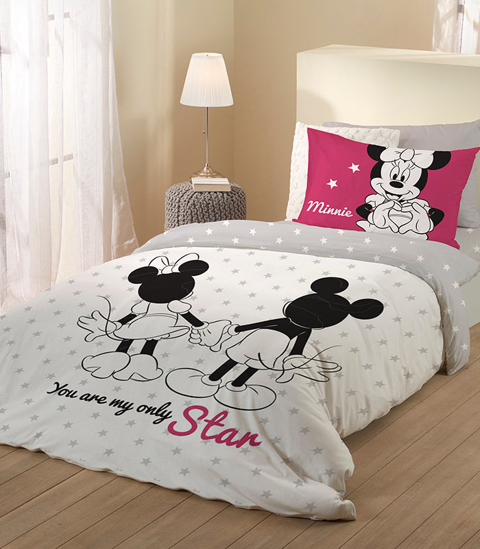 Disney Minnie Mouse My Star 3-Piece Cotton Bedding Set - Twin/Full-0