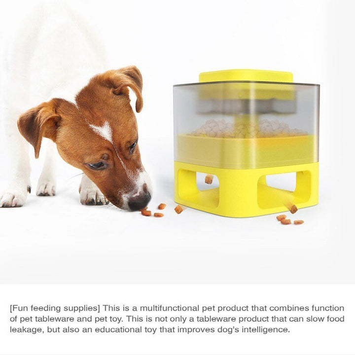 Dog Cat Feeding Bowls Dog Water Dispenser Eat Slow Dog Bowl Slow Feeder Puzzle Catapult Toys Pet Supplies-9