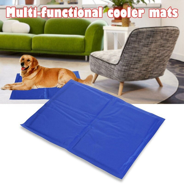 Dog Mat Cooling Summer Pad Mat For Dogs Cat Blanket Breathable Pet Dog Bed Washable For Small Medium Large Dogs Car-3