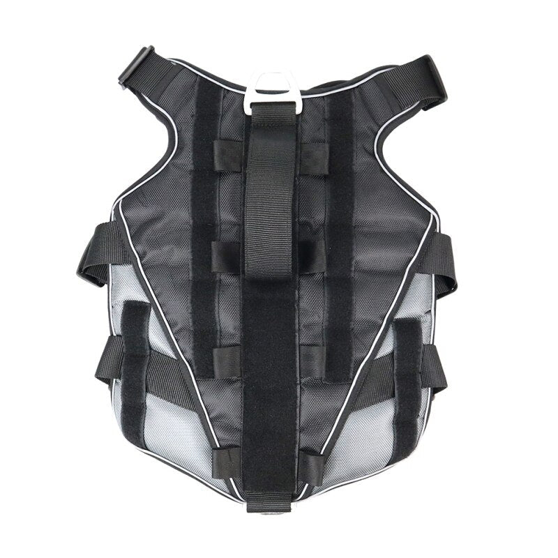 Durable Dog Harness Tactical Military Dog Vest No Pull Pet Training Harnesses Vest for Medium Large Dogs M L XL-7