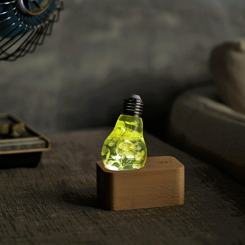EP LIGHT  - Yellow Hydrangea Decorative Light Bulb