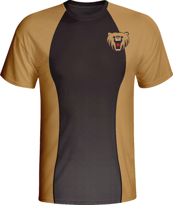 Vimost Simple  Design Sublimated Gaming Shirts Yellow Wear-0