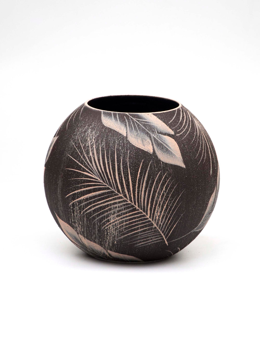 Handpainted Glass Vase for Flowers | Painted Art Glass Vase | Interior Design Home Room Decor | Table vase 6 inch-0