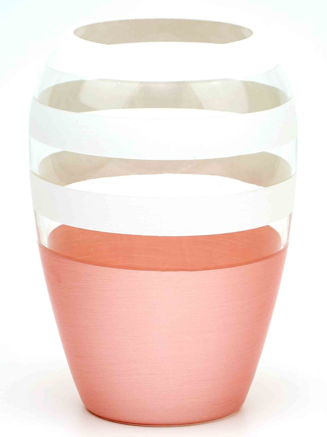 Handpainted Glass Vase for Flowers | Art Oval Vase | Gift for her | Home Room Decor | Table vase 8 in-1