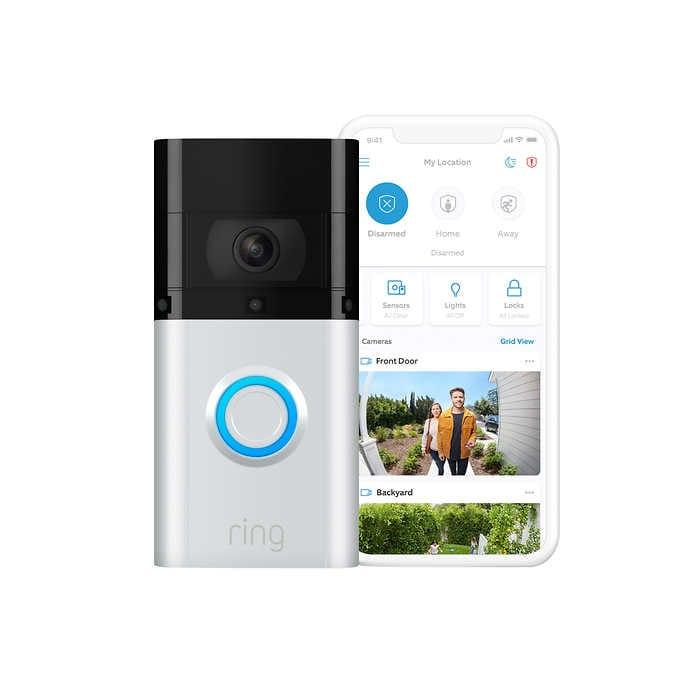 Ring Video Doorbell 3 Plus and Indoor Camera-1