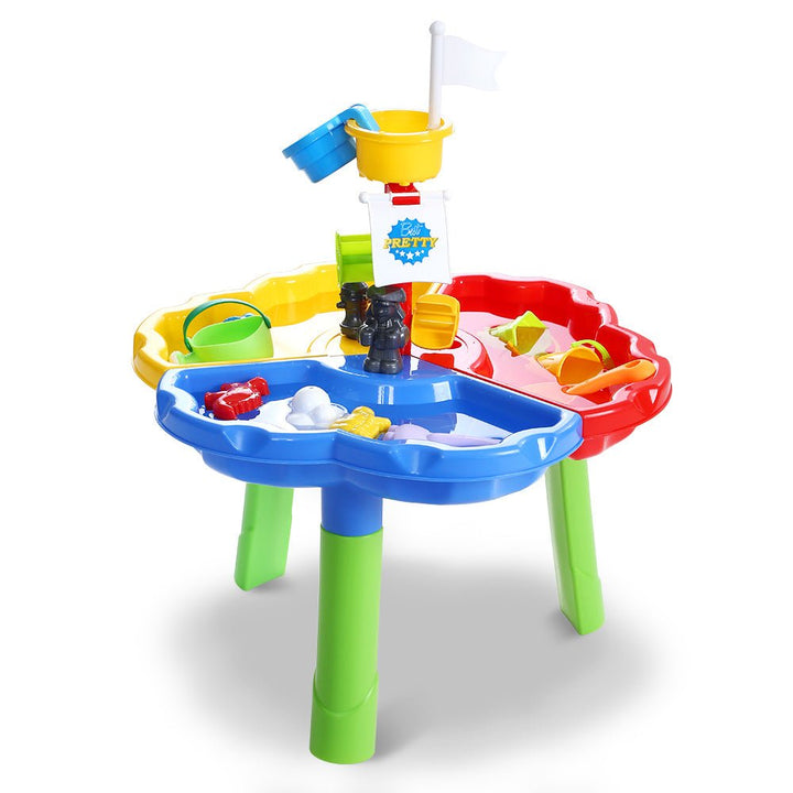 KEEZI Kids Beach Sand & Water Outdoor Play Table