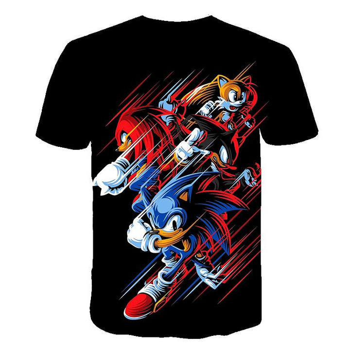 Sonic - 3D Game Print Unisex T-Shirt-18