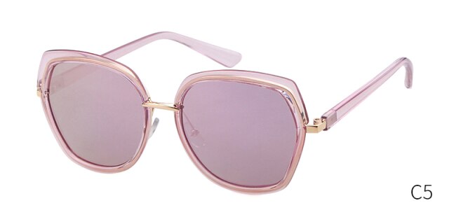 Square sunglasses women men brand designer vintage classics black ploygon eye wear female male driver shades-11