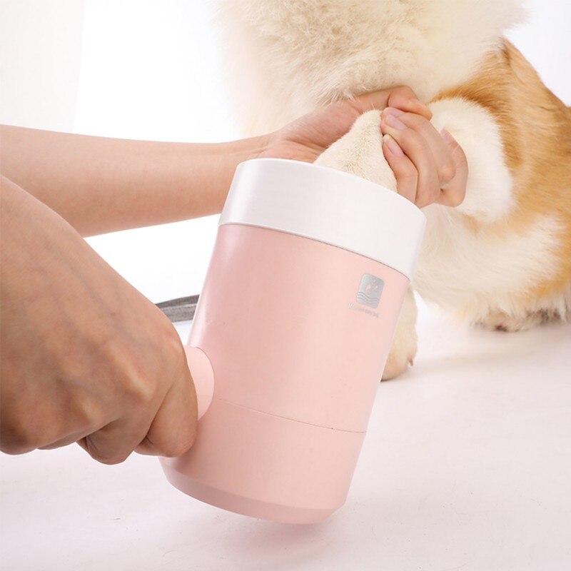 Portable Dog Paw Cleaner Cup for Small Large Dogs Pet Feet Washer Pet Cat Dirty Paw Cleaning Cup Soft Silicone Foot Wash Tool-14