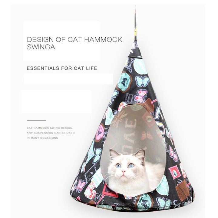 Hammock for Hamster Rat Bag Sable Guinea Pig Super Soft Hanging Cage Plush Nest Small Pet Warm 44x56cm-4