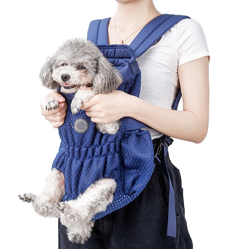 Pet Dog Carrier Backpack Breathable Outdoor Travel Products Bags For Small Medium Dog Cat Chihuahua Pets Mesh Shoulder-1