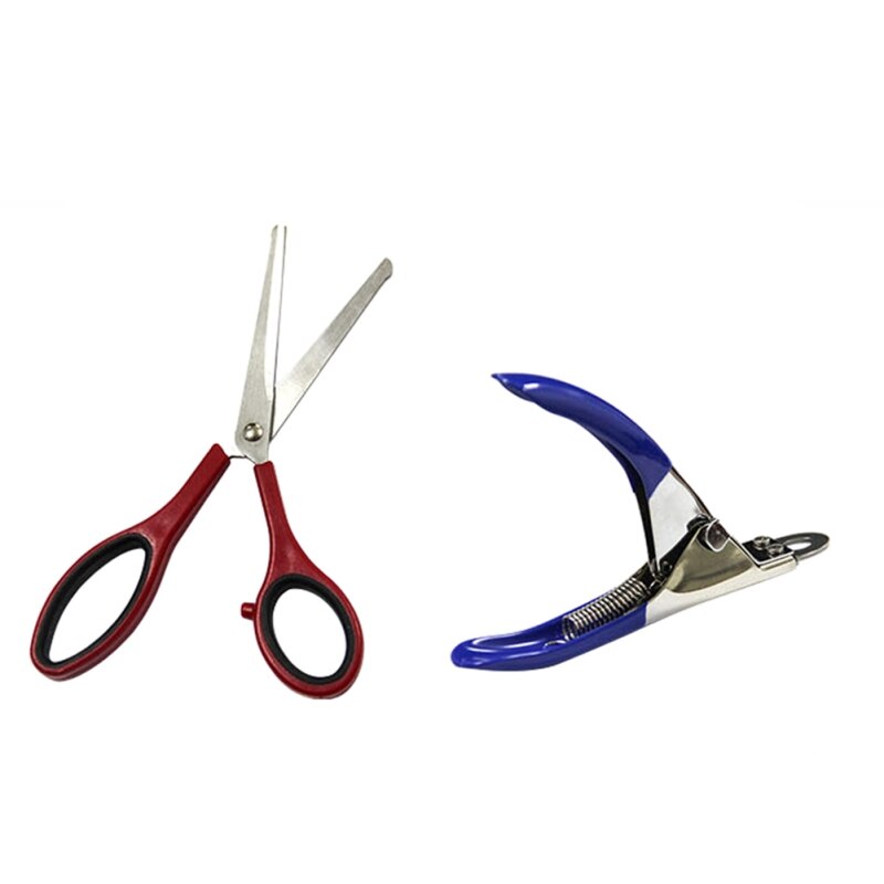 Pet Stainless Steel Hair Scissors Hairdressing Cutting Supplies Shears Dog Comb Haircut Machine Cat Dog Grooming Tool-6