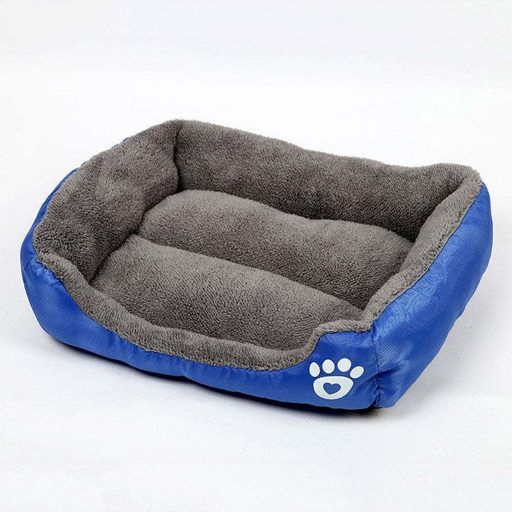 Pet Cat Dog Bed Warm Dog House Soft Fleece Nest Dog Baskets Mat Autumn Winter Waterproof Kennel S/M/L-7