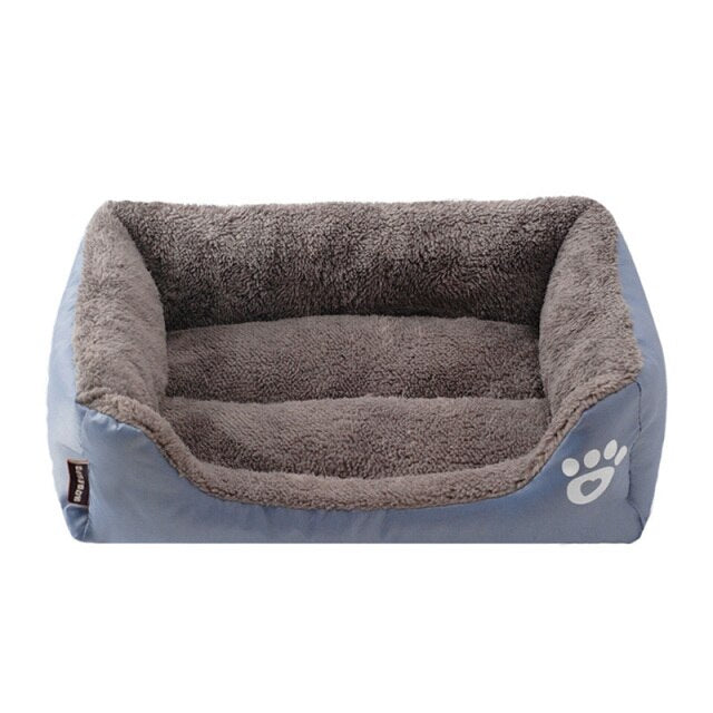 Pet Cat Dog Bed Warm Dog House Soft Fleece Nest Dog Baskets Mat Autumn Winter Waterproof Kennel S/M/L-4
