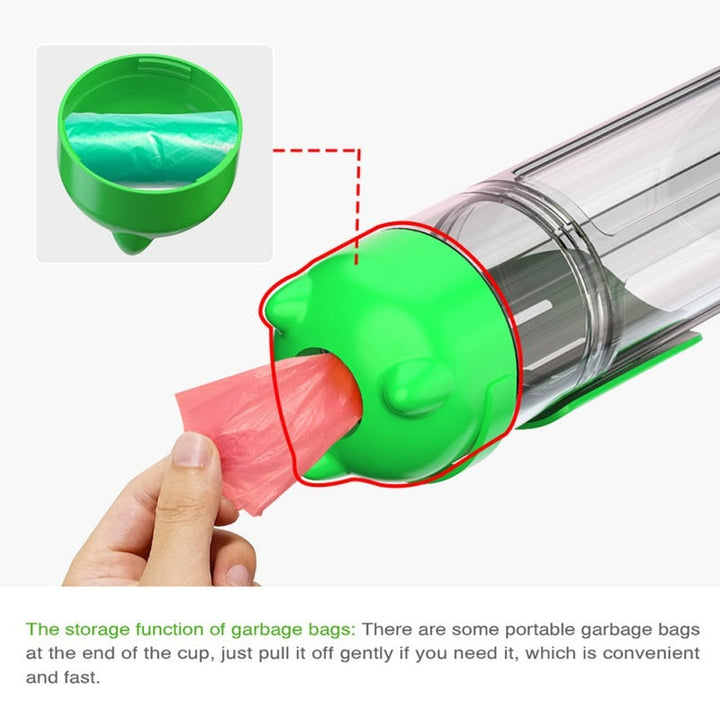 Portable Pet Dog Water Bottle Feeder Bowl Water Food Bottle Pets Outdoor Travel Drinking Dog Bowls Water Bowl for Dogs-2
