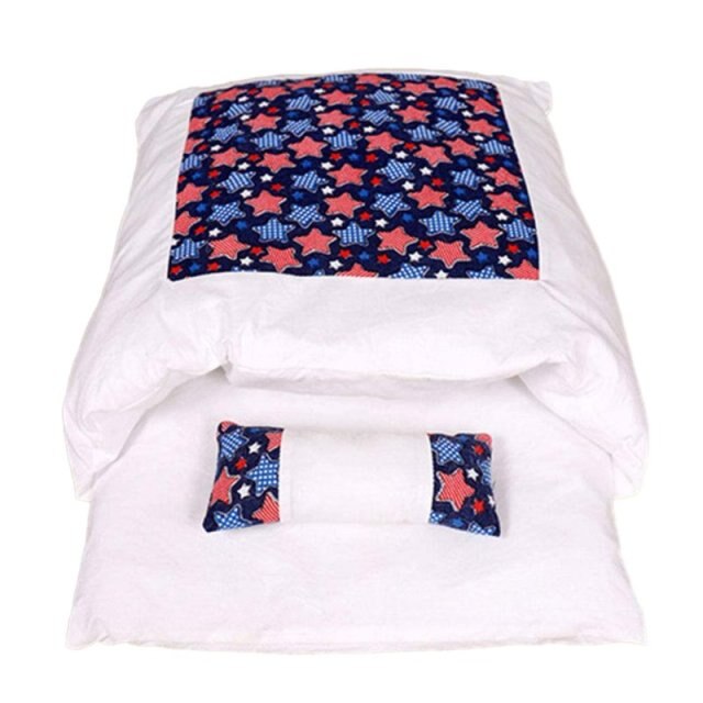 Winter Warm Pet Dog Cave Bed Soft Fleece Washable Removable for Cat Puppy Japanese Style Sleeping Bag Cushion House-2