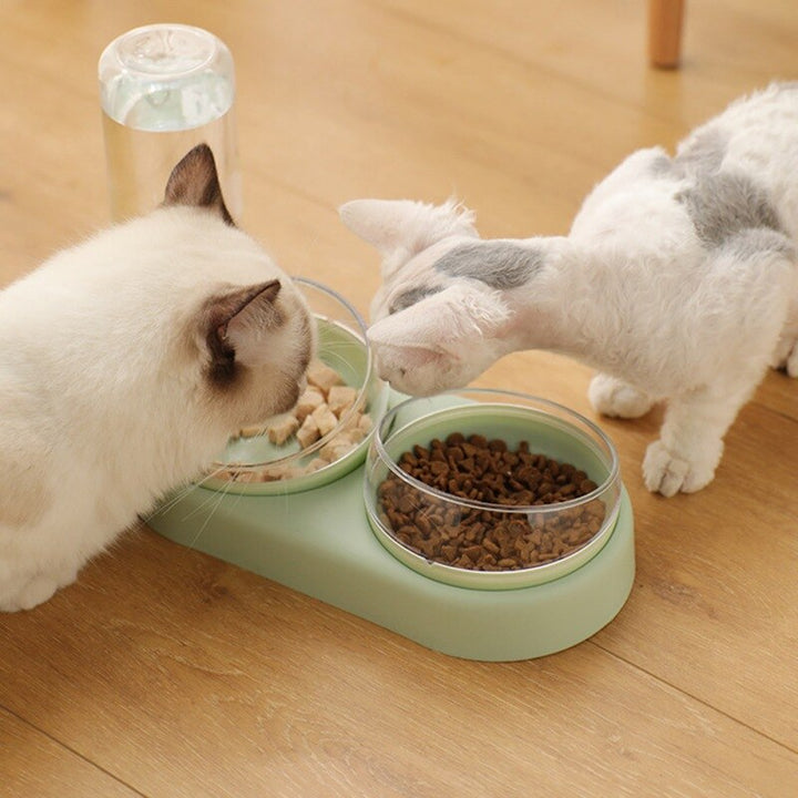 Pet Dog Cat Automatic Feeder Bowl for Dogs Drinking Water Bottle Kitten Bowls Slow Food Feeding Container Supplies-8