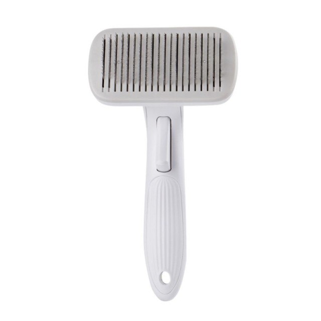 Self Cleaning Slicker Brush for Dog and Cat Removes Undercoat Tangled Hair Massages Pratical Pet Comb Improves Circulation-1