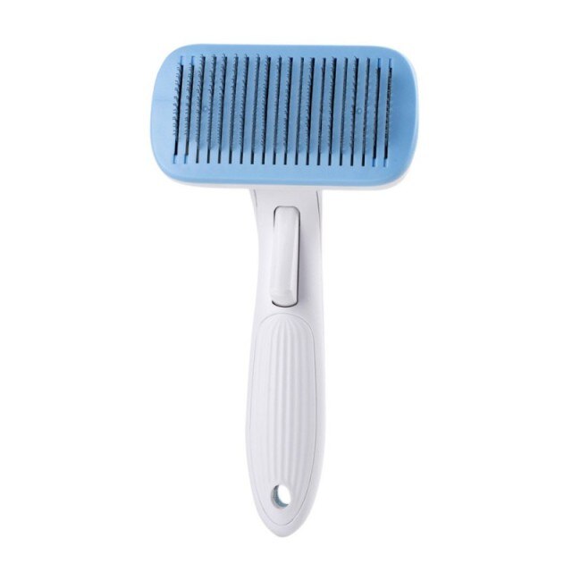 Self Cleaning Slicker Brush for Dog and Cat Removes Undercoat Tangled Hair Massages Pratical Pet Comb Improves Circulation-7