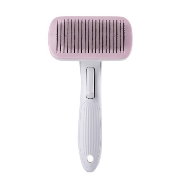Self Cleaning Slicker Brush for Dog and Cat Removes Undercoat Tangled Hair Massages Pratical Pet Comb Improves Circulation-8