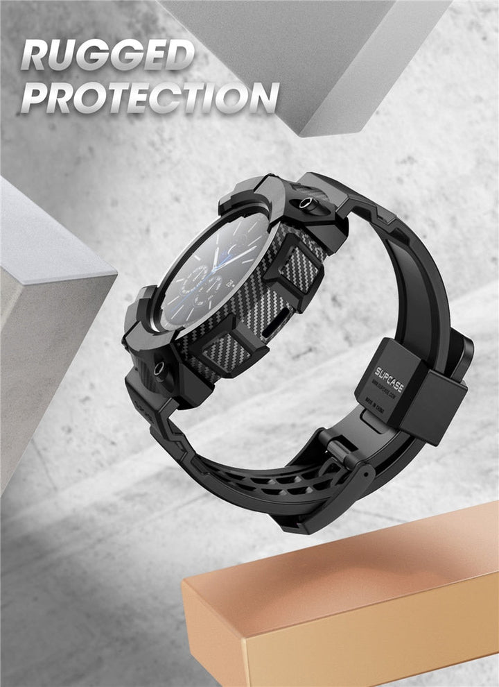 UB Pro For Samsung Galaxy Watch 3 Case 45mm (2020) Rugged Protective Cover with Strap Bands For Samsung Galaxy Watch 3-15