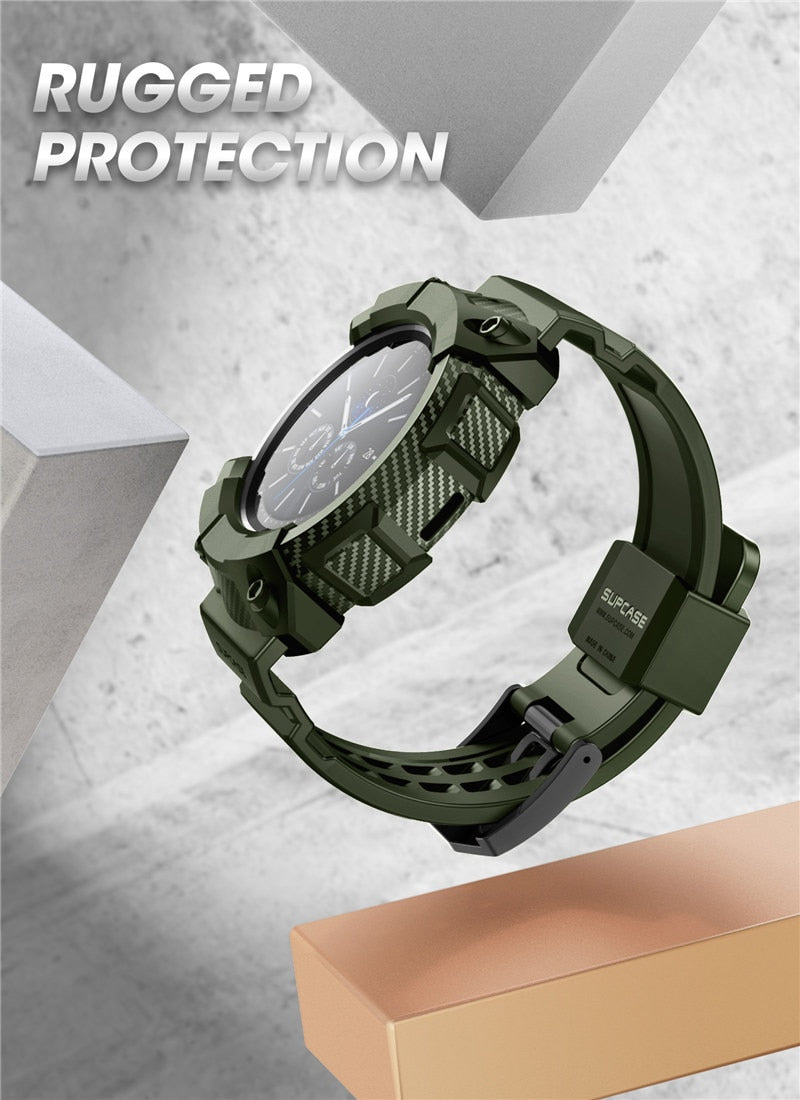 UB Pro For Samsung Galaxy Watch 3 Case 45mm (2020) Rugged Protective Cover with Strap Bands For Samsung Galaxy Watch 3-12