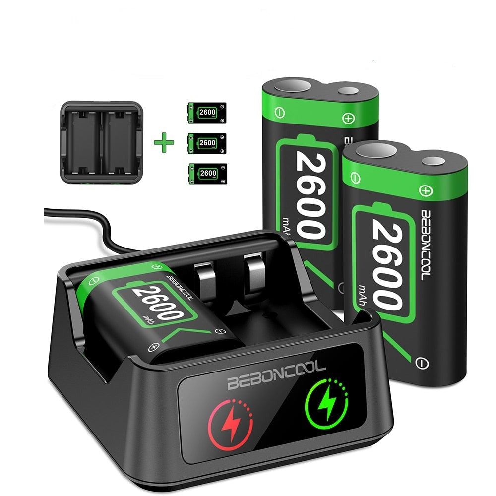 3PC Rechargeable Battery Pack for Gaming Controllers