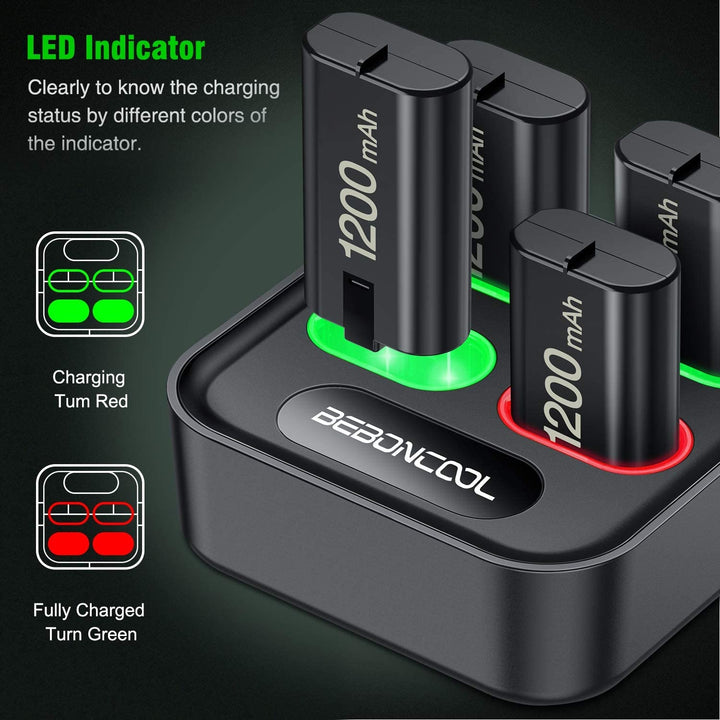 USB Rechargeable Battery Pack for Gaming Controllers